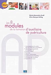 Les  8 modules de la formation d'auxiliaire de puériculture
