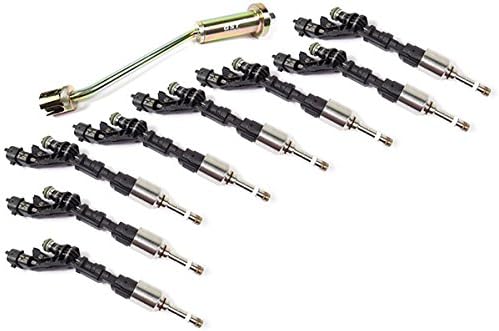 Fuel Injector Kit (Set Of 8) With Injector Removal Tool: OEM BOSCH For LR4, Range Rover Full Size & Range Rover Sport 5.0L