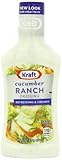 Kraft Cucumber Ranch Anything Dressing, 16-Ounce Plastic Bottles (Pack of 6)