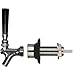 Bev Rite CPCCM201 Draft Beer Faucet and Shank Kit, Qty 1, Chrome primary