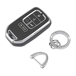 UHONSN for Honda Key Fob Cover Soft TPU Keys Shells