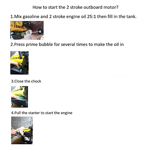 Sky-2-stroke-25HP-Superior-Engine-Outboard-Motor-Inflatable-Fishing-Boat