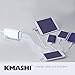 KMASHI 5-Port USB Charging Station 50W 10A, Desktop Charging Dock for iPhone iPad Samsung Galaxy S7 Edge S5 Note 4 Tablets