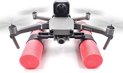 Waymine Compatible with DJI Mavic 2 Pro/Zoom Drone Landing on Water Parts Extended Landing Gear Skid Training w/Floating Bobber