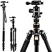 STURDY TIGER 56” Professional Camera Tripod & Monopod – Portable Tripod Stand with 360° Metal Ball Head – Compact DSLR Tripod for Video – Lightweight Aluminum Travel Tripod