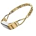 WUQID Bands Compatible Alta Bands Small Silver Rose Gold Alta hr Women Metal Replacement Bands Accessories Straps Bracelet Bangle Wrist Bands