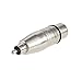 CableCreation [5-Pack] XLR 3 Pin Female to RCA Male Adaptor Adapter, Silver