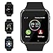 Aeifond Smart Watch - Fitness Tracker Watch Touchscreen Bluetooth Smartwatch Wrist Watch with Camera Pedometer SIM TF Card Slot Compatible Samsung Android iPhone iOS Men Kids Women (Black)