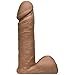 Doc Johnson Vac-U-Lock - The Realistic Cock - ULTRASKYN - 6 Inch - F-Machine and Vac-U-Lock Harness Compatible Dildo - Caramel