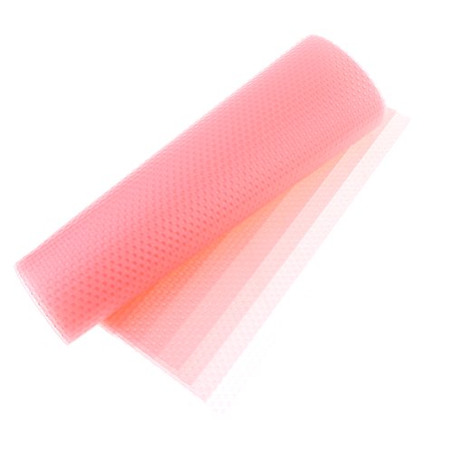 4 Pack Multifunction Refrigerator Pads Refrigerator Ant-Fouling Waterproof Mats Non Slip DIY Cupboard Mat Shoe Mat Table Mat Drawer Mat,Pink,45X30cm/17.7X11.8 inch