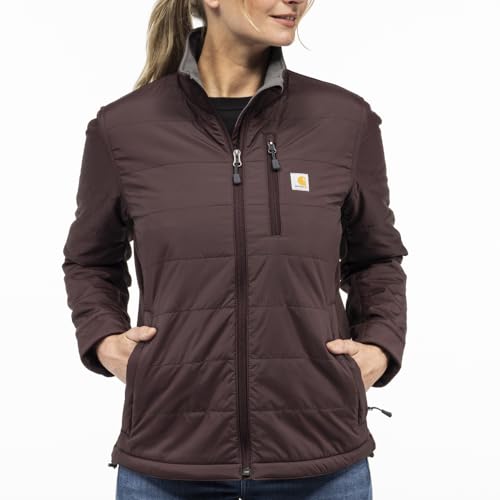 Femme RAIN DEFENDER™ RELAXED FIT LIGHTWEIGHT INSULATED JACKET Veste polaire, Purple, S