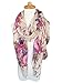 GERINLY Lightweight Shawl Scarfs for Hawaiian Blooming Flowers Beach Wrap Scarves