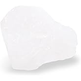 Clear Quartz Raw Stones 1PC, Gemstones Raw Stones and Healing Crystals, Hand Carved Natural Pocket Raw Stone for Decoration Tumbling, Garden(1.18"-1.97")