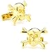 skull cufflinks