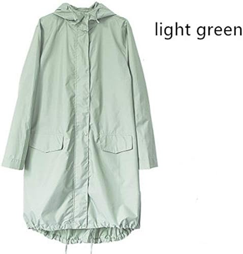 TAYARA Rain Poncho Coat Raincoat Waterproof Hooded