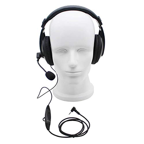 Goodqbuyprofessional Noise Cancelling Radio Overhead Headsets