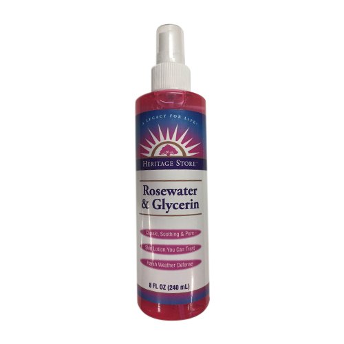 Heritage Products Rosewater And Glycerin - 8 Fl Oz