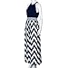 Long Summer Dress,Hemlock Women Off Shoulder Sundress A-Line Dress (XL, Blue)
