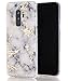 Galaxy S9 Plus Case,Spevert Marble Pattern Hybrid Hard Back Soft TPU Raised Edge Ultra-Thin Shock Absorption Slim Protective Case Compatible Samsung Galaxy S9 Plus/S9+(2018 Released) - White