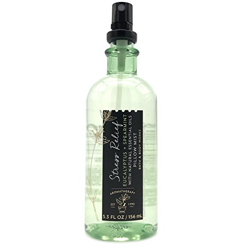 Bath and Body Works Aromatherapy Pillow Mist with Natural Essential Oils  (Stress Relief, Eucalyptus Spearmint) in Oman Whizz