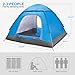 Amagoing 2-3 Person Tents for Camping Automatic Pop Up Waterproof Tent with Carry Bag for Backpacking, Picnic,Hiking,Fishing,Outdoor Use