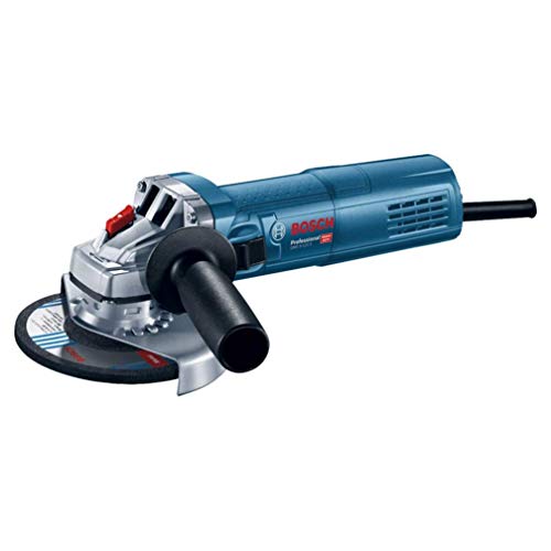 Bosch Professional meuleuse angulaire GWS 9-125 S (900 W, régime à vide : 2 800 – 11 000 tr/min, avec flasque de serrage, clé à ergots, écrou de serrage, capot de protection, poignée auxiliaire)