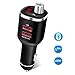 Stoon Bluetooth FM Transmitter, Wireless Car Radio Adapter with Dual USB Car Charger Ports 5V/2.4A, Hands-Free Calling, Bluetooth Receiver with LED Display for iPhone iPad iPod Samsung Android