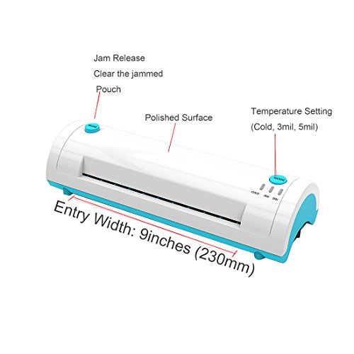 Marigold 9" Pouch Thermal Laminator 2Roller Laminating Machine (LM905