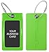 Luggage Tags Business Card Holder by TUFFTAAG - Durable Travel ID Bag Tag, Secure & Flexible, Perfect for Suitcases, Backpacks, and Carry-Ons, Easy Identification