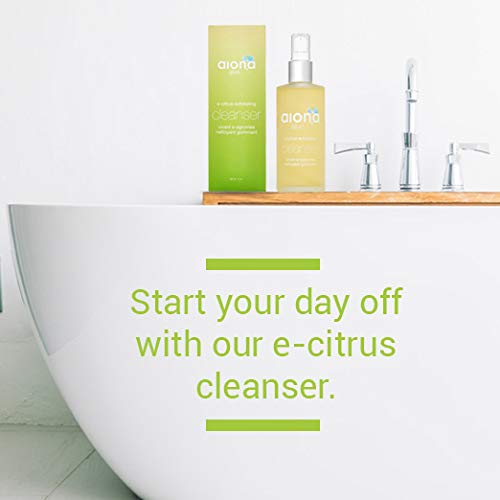 Aiona Alive E-Citrus Exfoliating Cleanser, Anti-Bacterial, Anti Acne Vitamin Face Wash and Makeup Remover Cleanser, 100% Natural Pore Cleanser for Men & Women, 6oz/180ml - Thumbnail 2