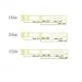 MLQSS Soft Silicone Watch Band with Quick Release Pins - Choice Color & Width (18mm, 20mm or 22mm) Watch Straps w/Adjustable Metal Clasp