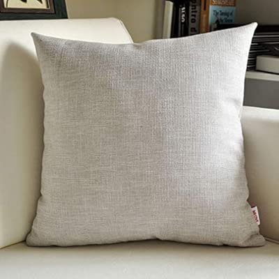 Amazon Co Jp Apsoonsell 亜麻布 北欧 インテリア クッションカバー