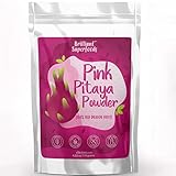 Pink Pitaya Dragon Fruit Superfood Powder - Cold Extracted & Freeze Dried - 4.02 OZ/ 114 gram - Electric Pink Food Coloring Perfect For Smoothie Bowls, Smoothies & Almond Milk Fun! - Ellie's Best