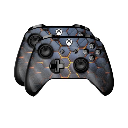 Glossy Glitter Skin Compatible with Microsoft Xbox One Controller (2 Pack) - La…