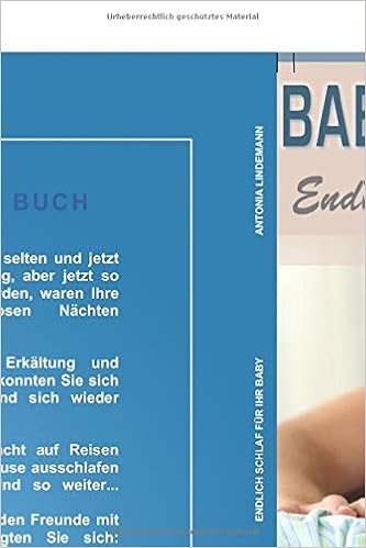 Amazon Com Baby Schlaf Buch Endlich Schlaf Fur Ihr Baby Wie Sie