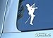 Vinyl Decal Sticker for Computer Wall Car Mac MacBook and More Rock Climbing Decal - Size 5.2 x 2.7 inches