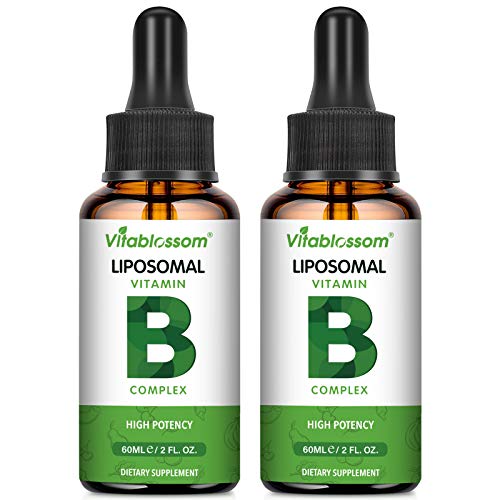 Liposomal Vitamin B Complex, Sublingual B Complex Vitamin Supplement