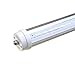 FiveStar Lights T12 8FT LED Light Tube 40W(90W Equivalent), 5000K, 3600 Lumen Brightness, ETL Listed, Dual-Ended Power, Energy Saving Fluorescent Tube Replacement (4, T12 8FT 40W)