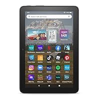 Amazon Fire HD 8 tablet, 8” HD Display, 32 GB, 30% faster processor, designed for portable entertainment, (2022 release), Black