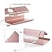 BENTOBEN Apple Watch Stand,iPhone X XS XR XS Max 8 8/7 Plus 7 6S 6 Plus 5S 5C 5 Stand,Charging Stand Dock Station Cradle Nightstand with Anti-Slip Pads for Apple Watch and iPhone Series,Rose Gold