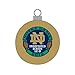 Notre Dame Fighting Irish NCAA Football Undefeated 12-0 Gold Christmas Ornament