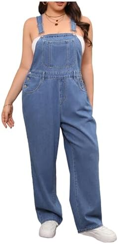 Amazon.com: Revolt Women's Plus Size comfort Denim Jean Blue