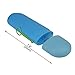 Zeltauto Toothbrush Toothpaste Holder Storage Box with Hanger ABS Plastic Candy Color 7.8 x 2.36 Inch (Green)