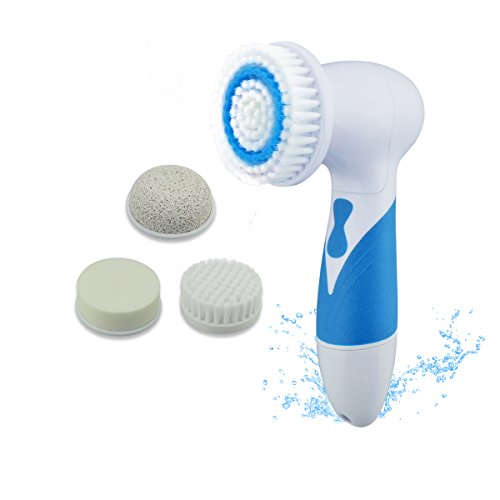 Waterproof facial cleansing brush face scrubber skin mi…