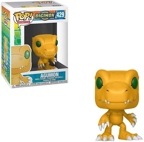 Funko Pop Animation: Digimon - Agumon Collectible Figure, Multicolor