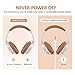 Wireless Headphones Over Ear, JIUHUFH Hi-Fi Stereo Bluetooth Headphones with Mic/TF Slot, Foldable Wireless Headset for Cell Phone/Android/Samsung/Tablet/iPad/TV