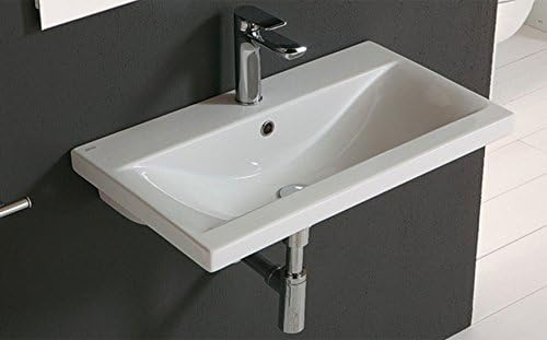 ALTHEA CERAMICA Waschbecken Möbel mod. Clever Weiß 71: Amazon.de: Küche