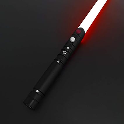 red and black lightsaber