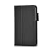 Galaxy Tab 3 Lite 7.0 / Galaxy Tab E Lite 7.0 Case - SHEROX Premium Folio Leather Case for Samsung Galaxy Tab 3 Lite 7.0 / Galaxy Tab E Lite 7.0 Inch Android Tablet + Free Stylus Touch Pen (Black)