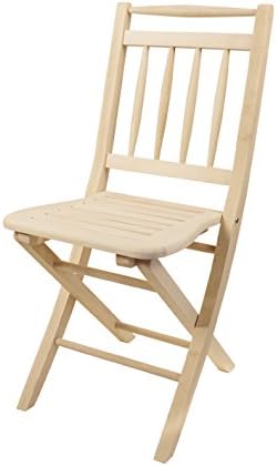 Sillas de madera natural